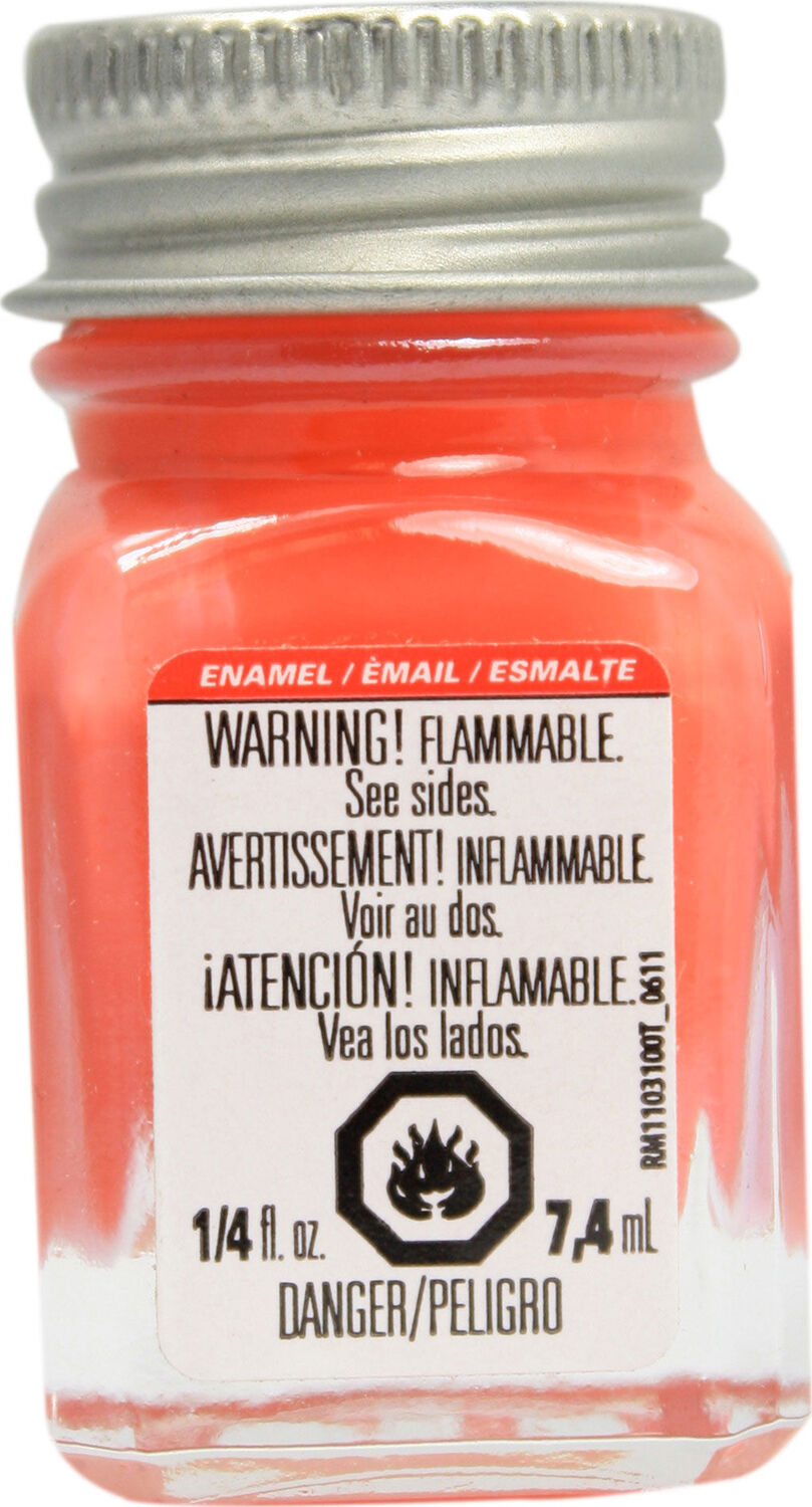 Enamel 1/4 oz Orange